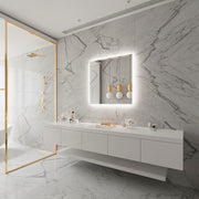 Paris Mirror Rectangle 36" x 36" LED Backlit Mirror, 3CCT Selectable