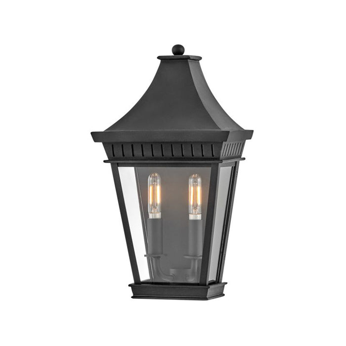 Hinkley 27096 Chapel Hill 2-lt 16" Tall LED Outdoor Wall Mount Lantern
