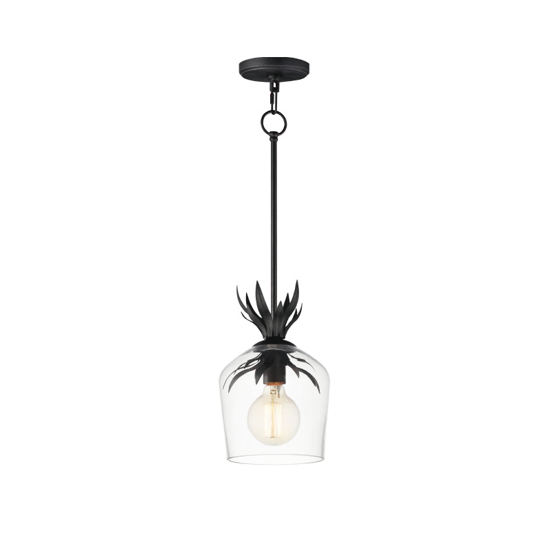 Maxim 2871 Paloma 1-lt 8" Pendant-Anthracite-Anthracite