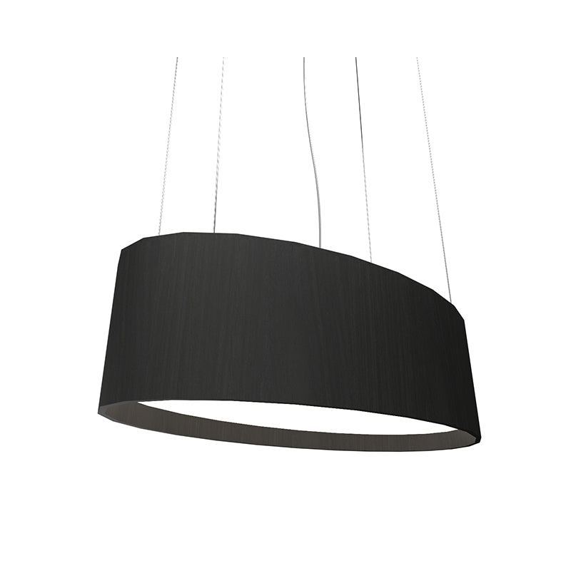 Accord 287LED Oval 1-lt 32" LED Pendant - Charcoal