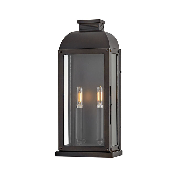 Hinkley 28834 Tiverton 2-lt 17" Tall LED Outdoor Wall Mount Lantern