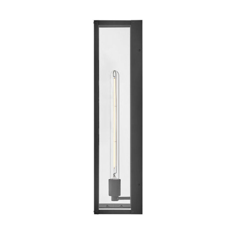 Hinkley 28855 Max 1-lt 24" Tall LED Outdoor Wall Mount Lantern - Black