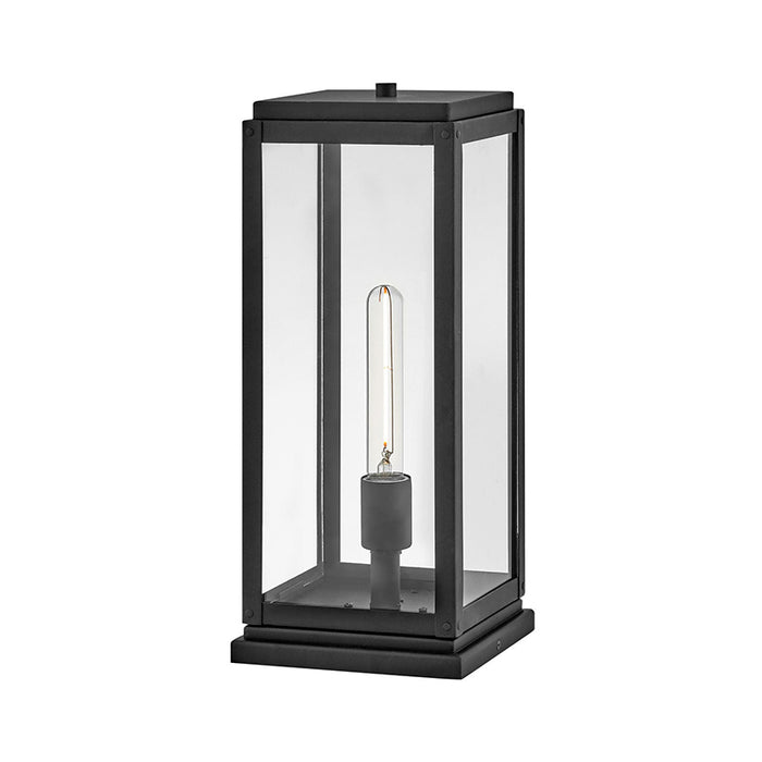 Hinkley 28857 Max 1-lt 17" Tall LED Outdoor Pier Mount Lantern