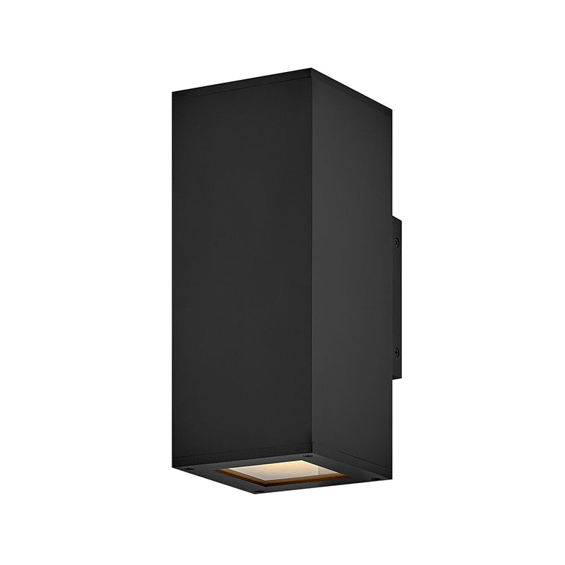 Hinkley 28914 Tetra 2-lt 12" Tall LED Outdoor Wall Mount Lantern Up/Down