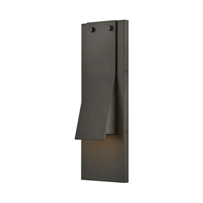 Hinkley 28994 Fold 1-lt 16" Tall LED Outdoor Wall Mount Lantern - Black Oxide