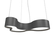 Accord 291LED Organic 1-lt 39" LED Pendant - Organic Lead Grey