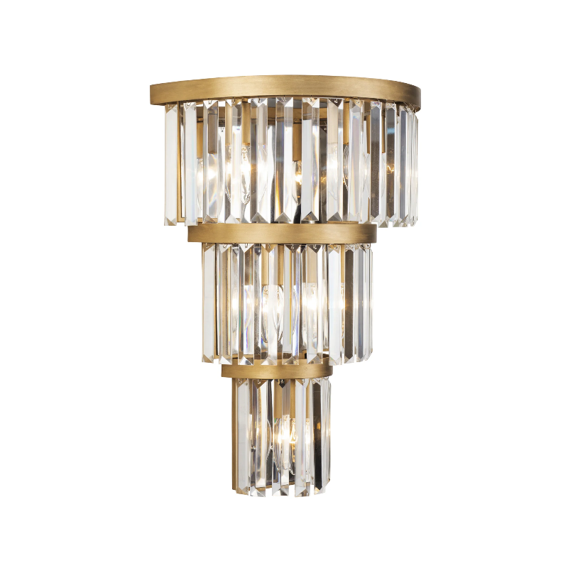 Varaluz 297W06 Social Club 6-lt 21" Tall Wall Sconce