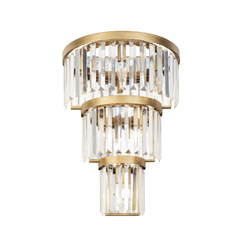 Varaluz 297W06 Social Club 6-lt 21" Tall Wall Sconce