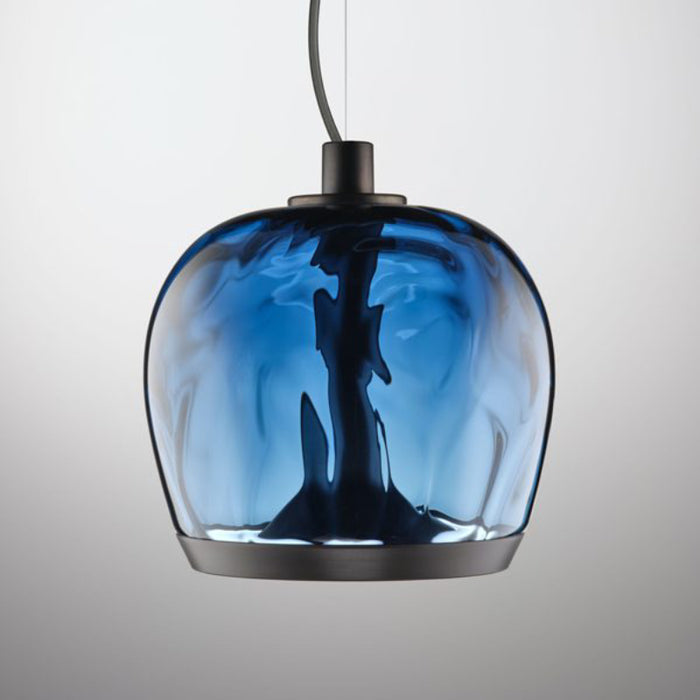 Leucos Aurelia Bold S22 2-lt 9" LED Pendant, Single Switch