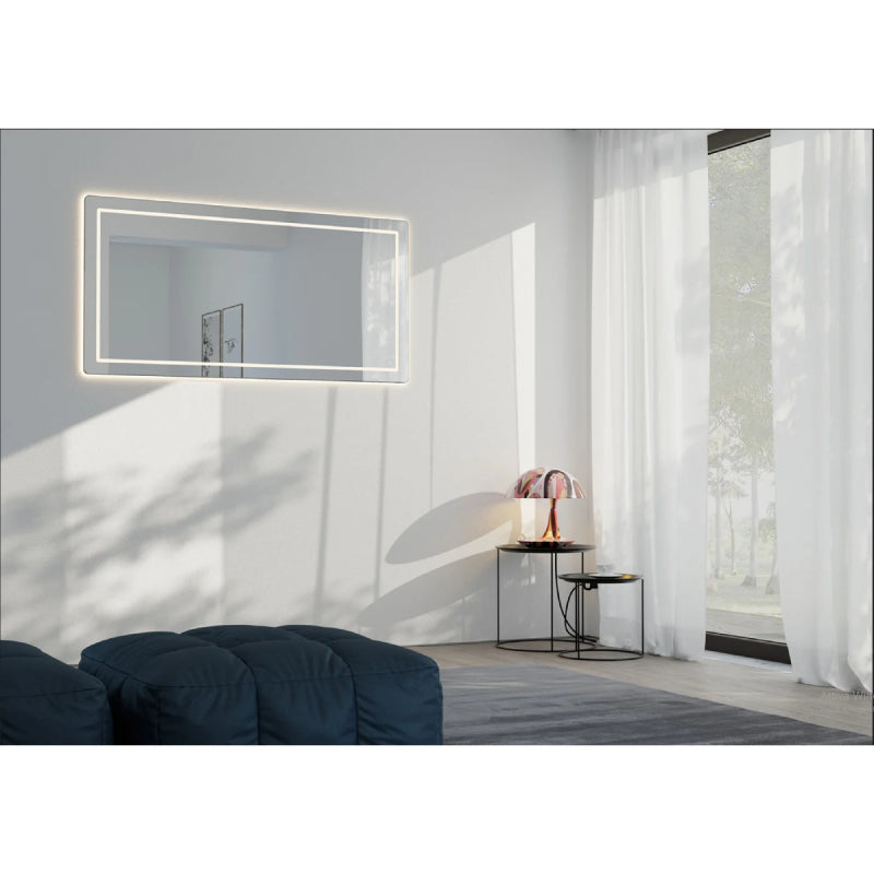 Oxygen 3-0405 Compact 60 x 42 LED Mirror, CCT Selectable