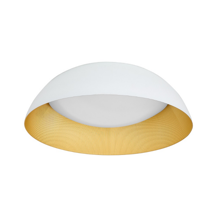 Oxygen 3-206 Lucci 1-lt 18" LED Ceiling Mount, CCT Selectable - White