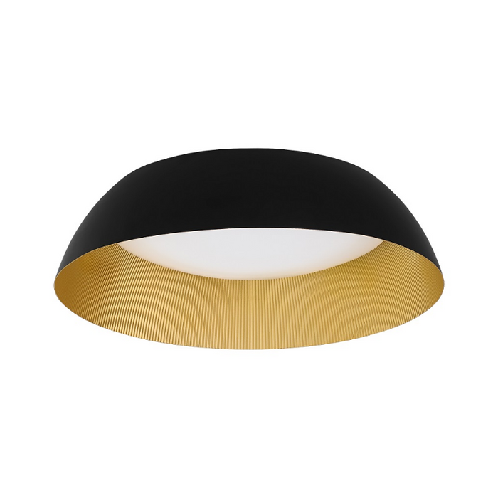 Oxygen 3-216 Lucci 1-lt 25" LED Ceiling Mount, CCT Selectable - Black