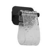 Oxygen 3-502 Veer 1-lt 12" Tall LED Wall Light, CCT Selectable - Black