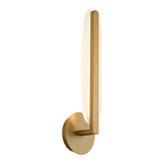 Oxygen 3-5145 Avian 1-lt 20" Tall LED Wall Sconce, CCT Selectable - Brushed Brass