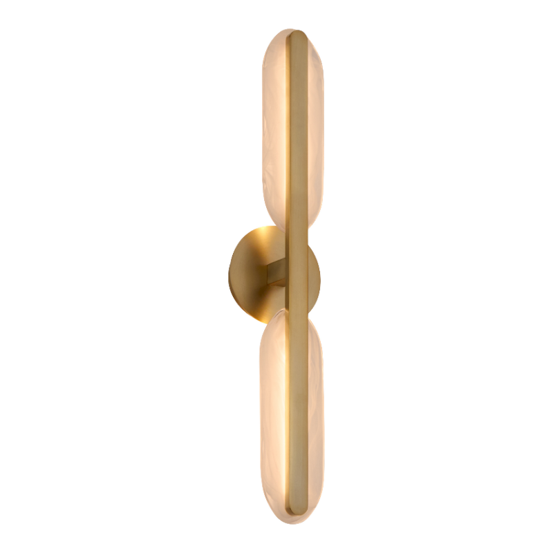 Oxygen 3-5146 Avian 2-lt 28" LED Vanity, CCT Selectable - Brushed Brass