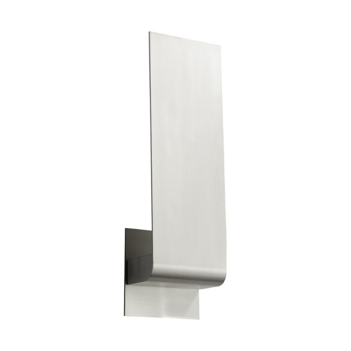 Oxygen 3-515 Halo 1-lt 18" Tall LED Wall Sconce - Satin Nickel