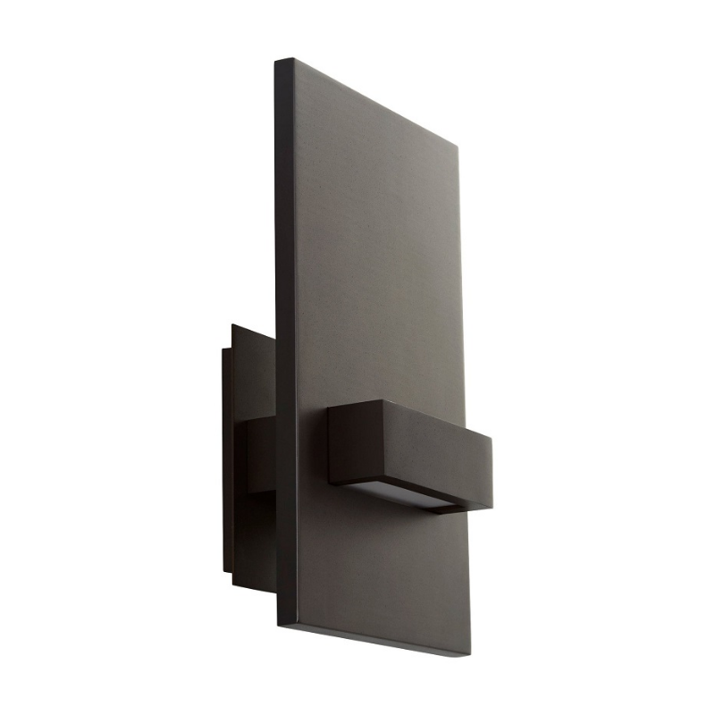 Oxygen 3-527 Vela 2-lt 12" Tall LED Wall Sconce - Oiled Bronze