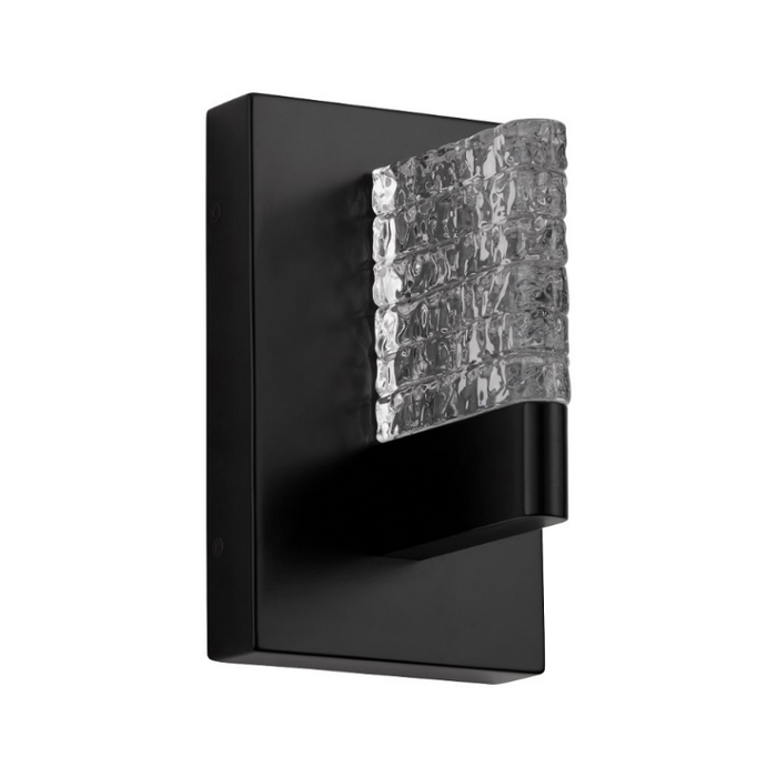 Oxygen 3-550 Gamma 1-lt 8" Tall LED Wall Light, CCT Selectable - Black
