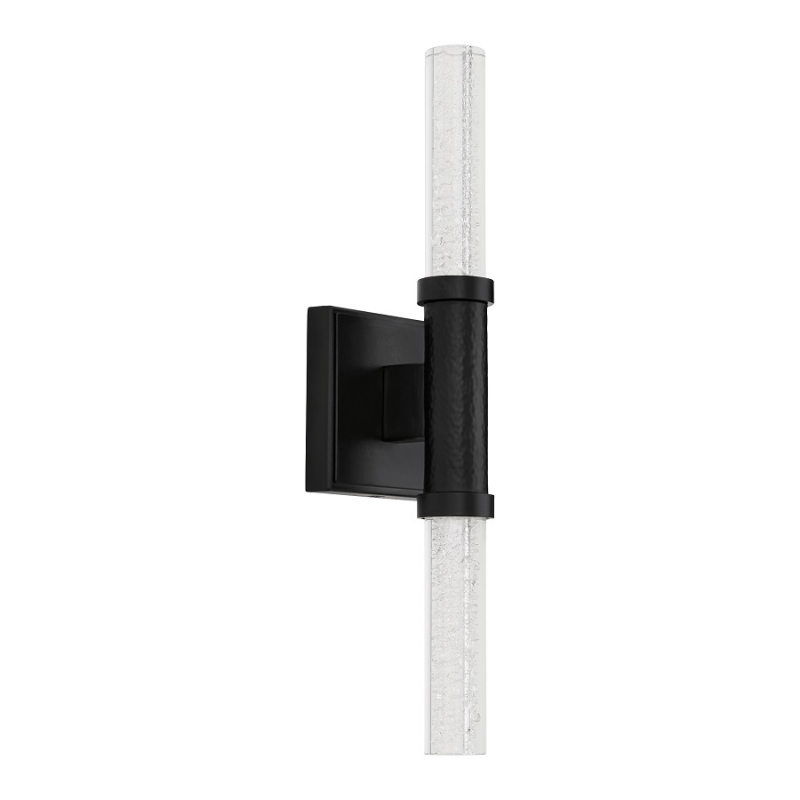 Oxygen 3-580 Monet 2-lt 18" Tall LED Wall Sconce - Black