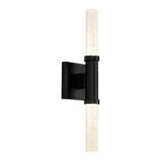 Oxygen 3-580 Monet 2-lt 18" Tall LED Wall Sconce - Black