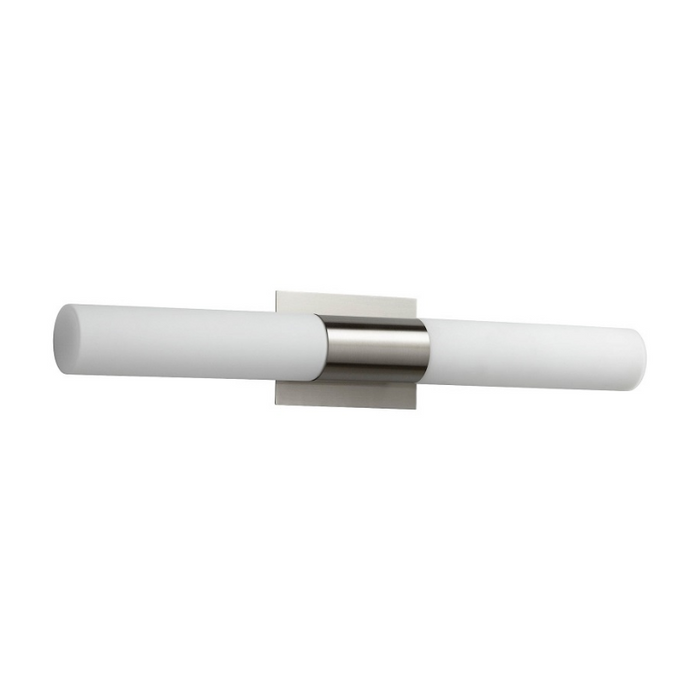 Oxygen 3-590 Magneta 2-lt 27" LED Vanity - Satin Nickel/Glass