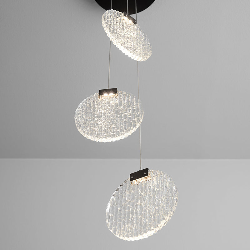 Oxygen 3-6050 Axiom 3-lt 8" LED Pendant, CCT Selectable