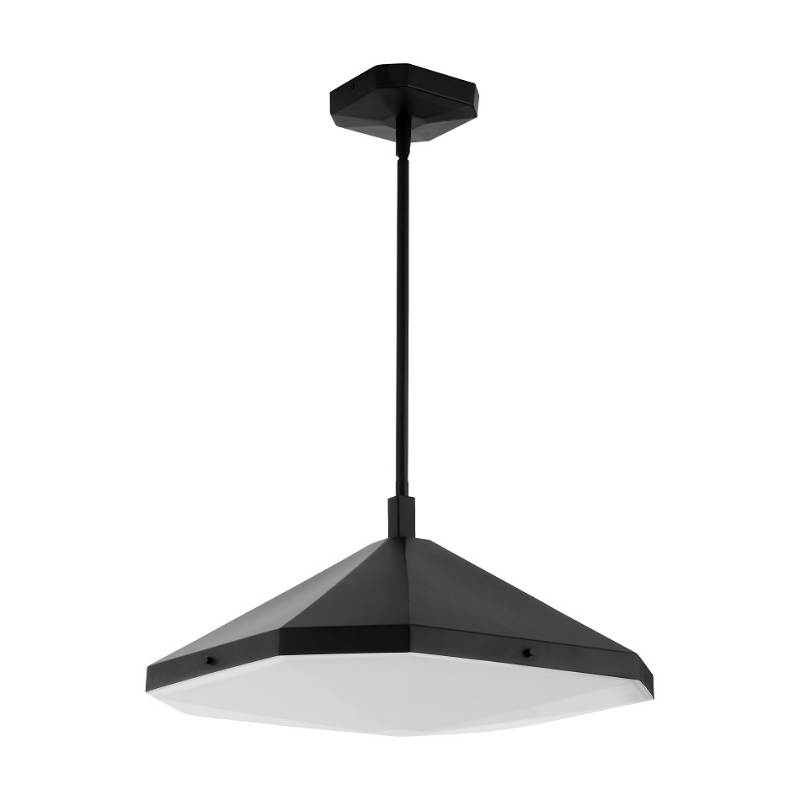 Oxygen 3-643 Tempe 1-lt 21" LED Pendant, CCT Selectable - Black