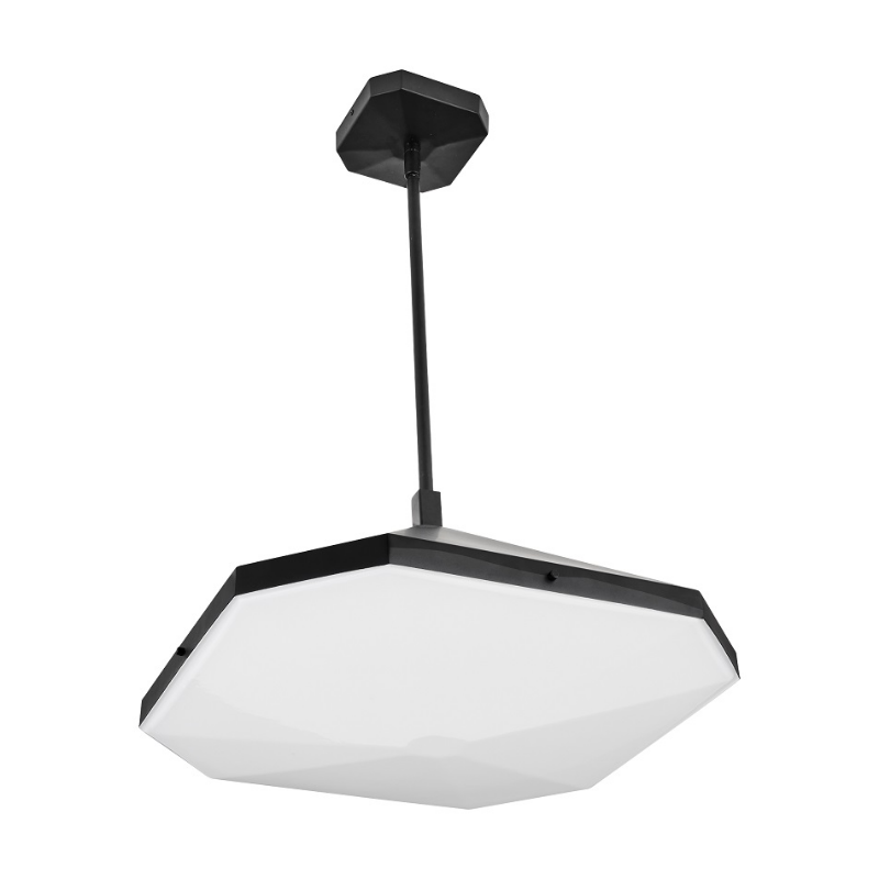 Oxygen 3-643 Tempe 1-lt 21" LED Pendant, CCT Selectable - Black
