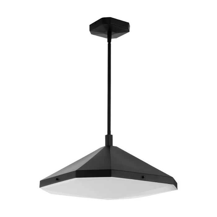 Oxygen 3-643 Tempe 1-lt 21" LED Pendant, CCT Selectable - Black