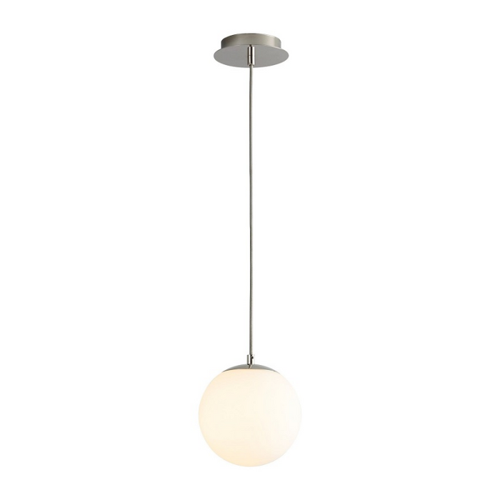 Oxygen 3-671 Luna 1-lt 8" LED Pendant - Polished Nickel