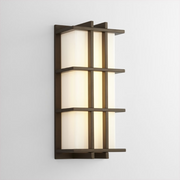 Oxygen 3-710 Telshor 1-lt 17" Tall LED Outdoor Wall Sconce