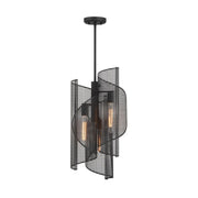 Savoy House 3-8033-3 Hillbourne 3-lt 14" Pendant - Matte Black