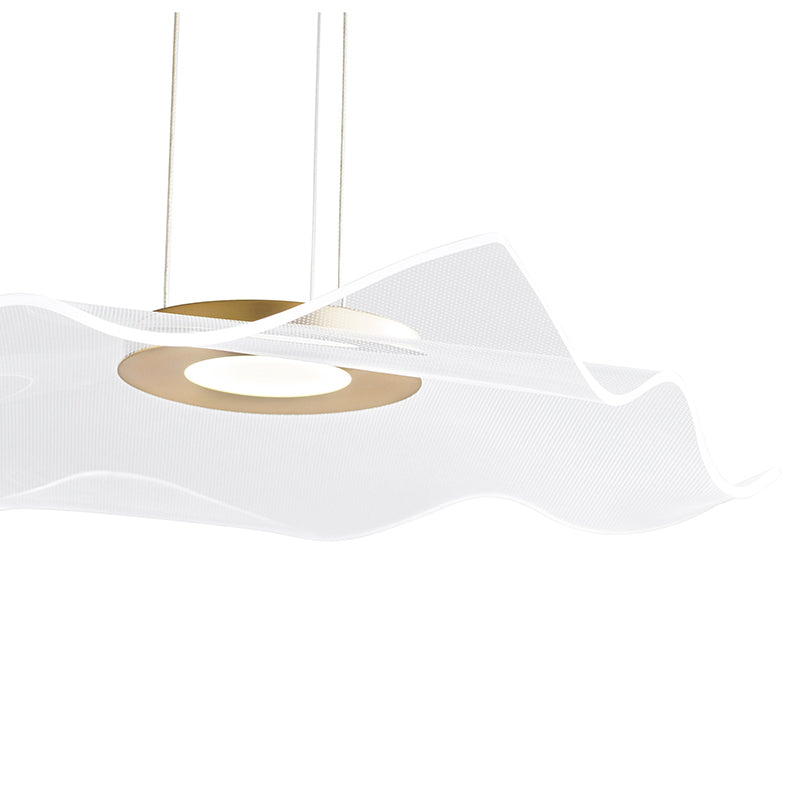Oxygen 3-808 Medusa 1-lt 20" LED Pendant, CCT Selectable