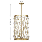 Savoy House 3-8412-6 Bailey 6-lt 18" Pendant