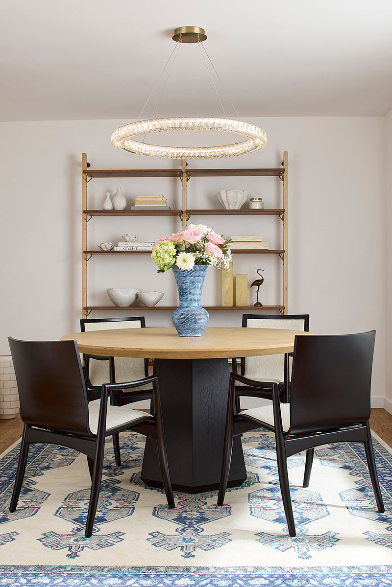 Oxygen 3-875 Elan 1-lt 32" LED Pendant, CCT Selectable