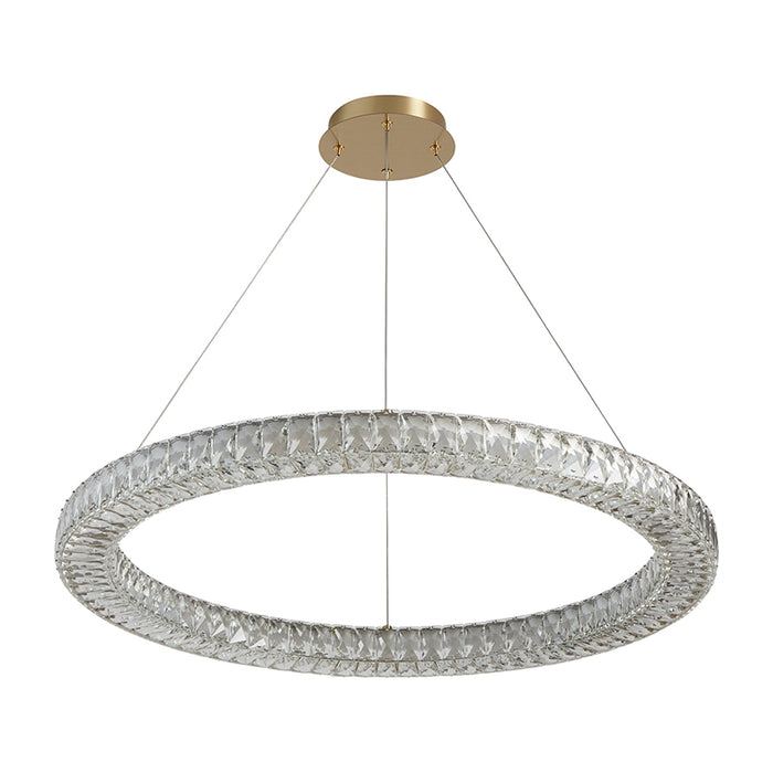 Oxygen 3-875 Elan 1-lt 32" LED Pendant, CCT Selectable