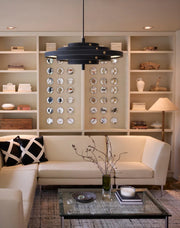 Oxygen 3-892 Borealis 5-lt 36" LED Pendant, CCT Selectable