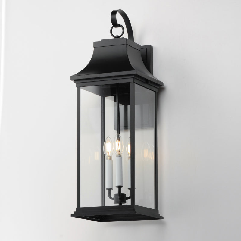 Maxim 30026 Vicksburg 3-lt 28" Tall Outdoor Wall Sconce
