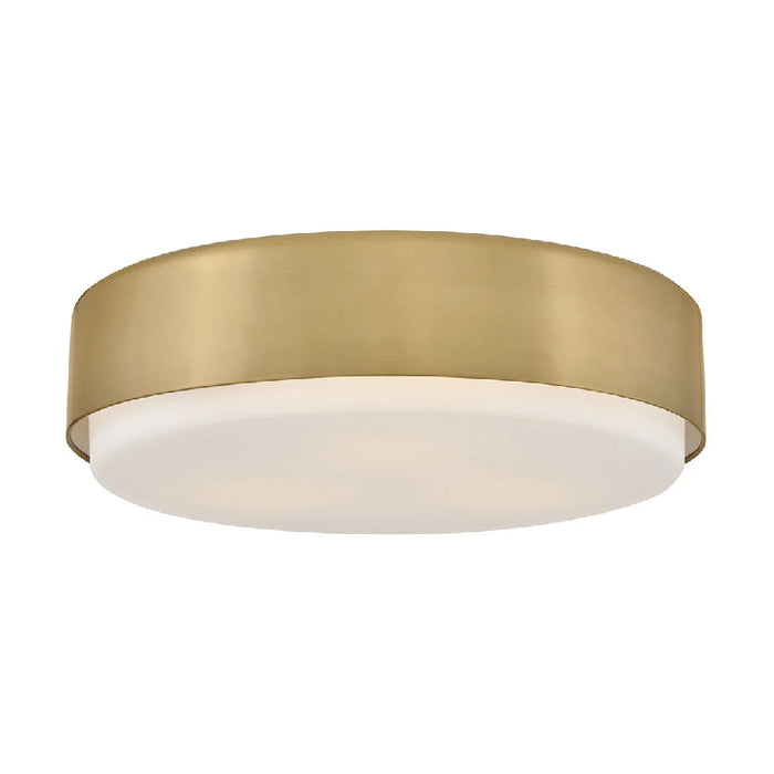 Hinkley 30075 Cedric 3-lt 18" LED Flush Mount - Lacquered Brass