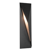 Hubbardton Forge 302042 Carbon 1-lt 25" Tall Outdoor Wall Sconce