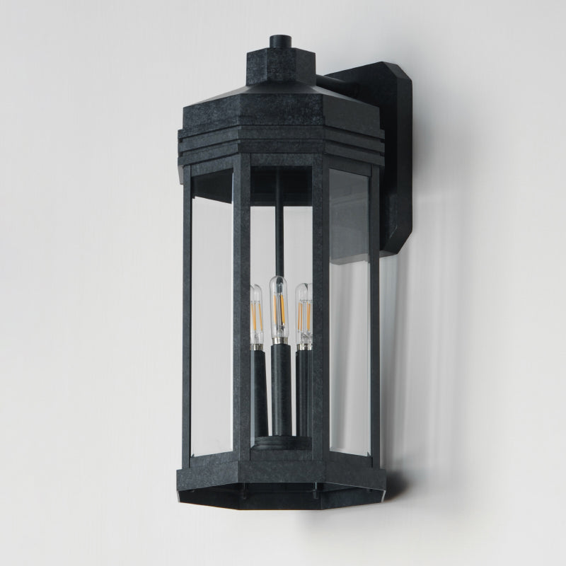 Maxim 30224 Wright 3-lt 21" Tall Outdoor Wall Sconce