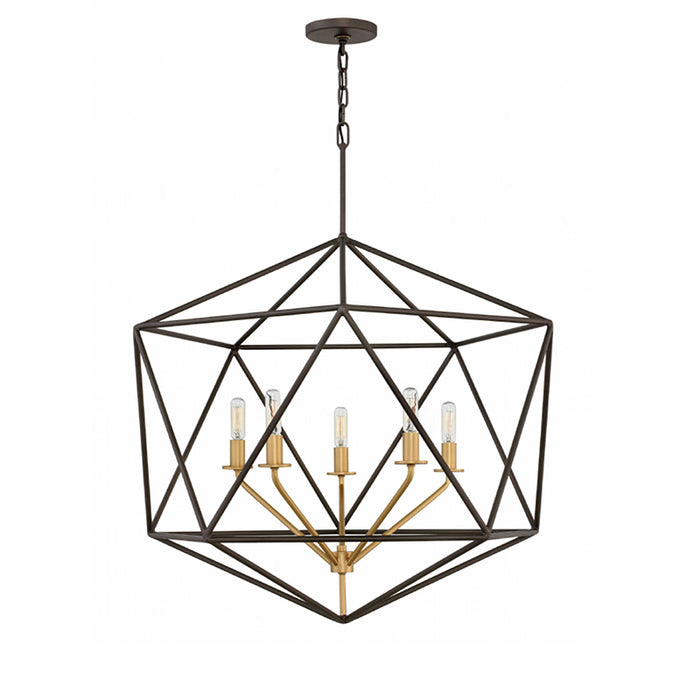 Hinkley 3025 Astrid 5-lt 28" LED Chandelier