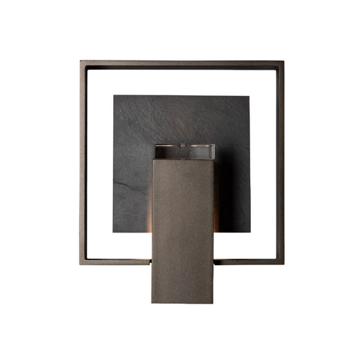 Hubbardton Forge 302662 Shadow Box 1-lt 12" Tall Outdoor Wall Sconce - Oil Rubbed Bronze