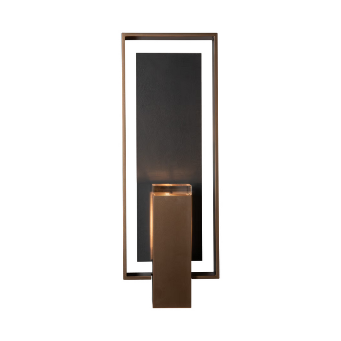 Hubbardton Forge 302664 Shadow Box 2-lt 21" Tall Outdoor Wall Sconce