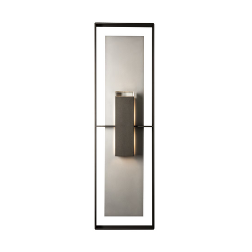 Hubbardton Forge 302668 Shadow Box 2-lt 45" Tall Outdoor Wall Sconce