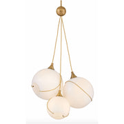 Hinkley 30304 Skye 3-lt 18" LED Pendant - Cased Opal Glass
