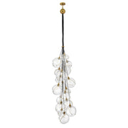Hinkley 30309 Skye 18-lt 39" LED Chandelier - Clear Glass