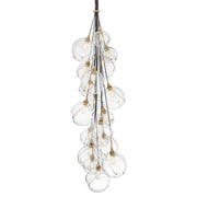 Hinkley 30309 Skye 18-lt 39" LED Chandelier - Clear Glass