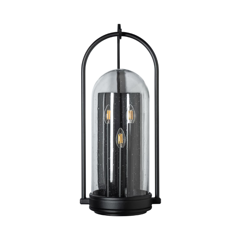 Hubbardton Forge 305213 Davis 3-lt 29" Tall Outdoor Wall Sconce