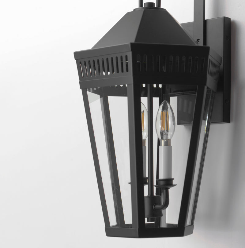 Maxim 30594 Oxford 2-lt 23" Tall Outdoor Wall Sconce
